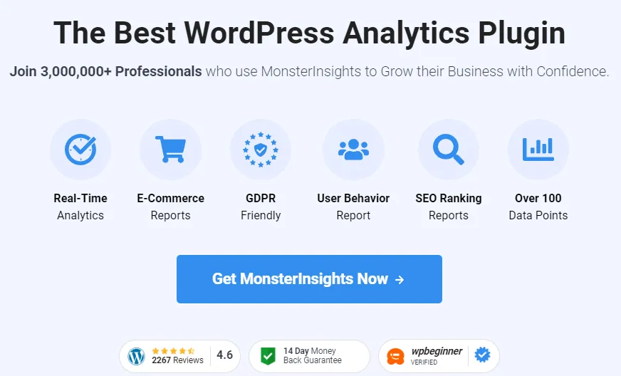 MonsterInsights Review - Best Google Analytics Alternative