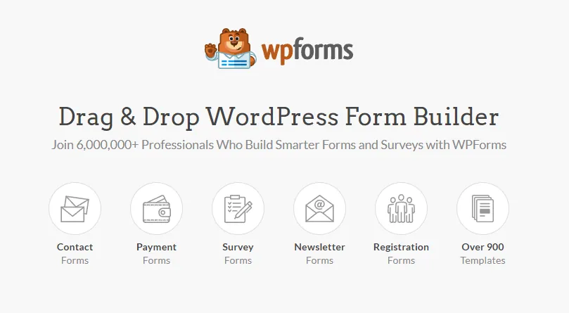 WPForms Drag and Drop builder