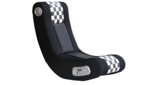 X Rocker Drift Flag 2.1 Wireless Foldable Rocking Video Gaming Floor Chair