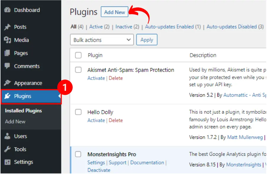 how to add plugin in wordpress