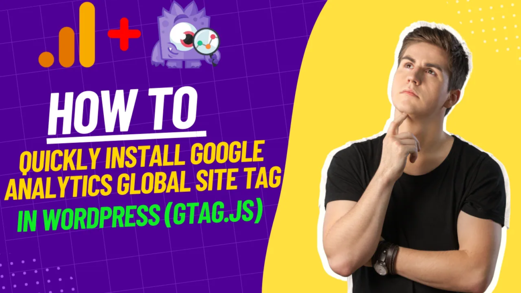 install google analytics global site tag