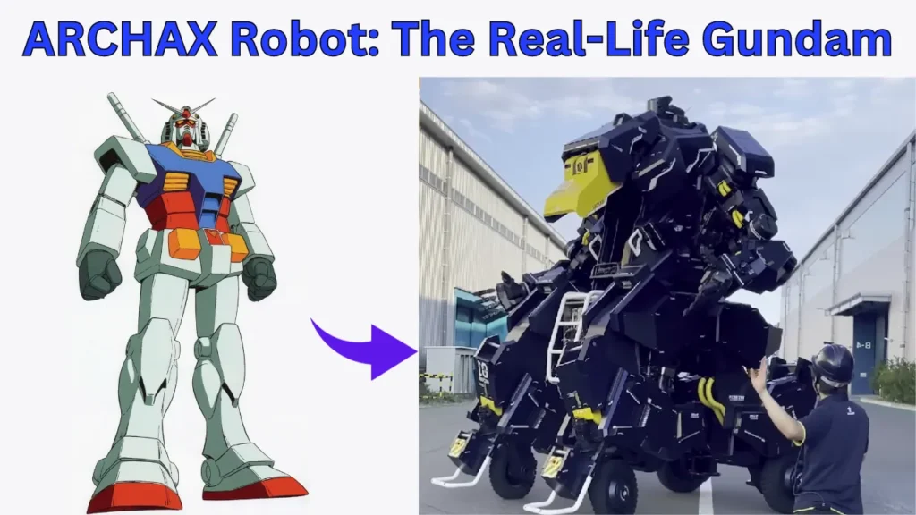 ARCHAX Robot - The Real-Life Mobile Suit Gundam