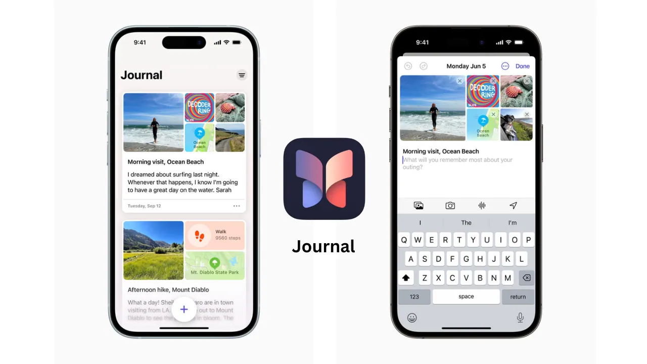 iOS 17 Journal App