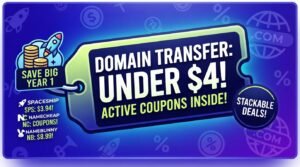Transfer a Domain Name for Cheap Under $4